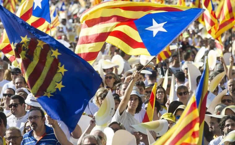 La manifestación de la Diada será en Barcelona e irá del Paralelo a la estación de Francia
