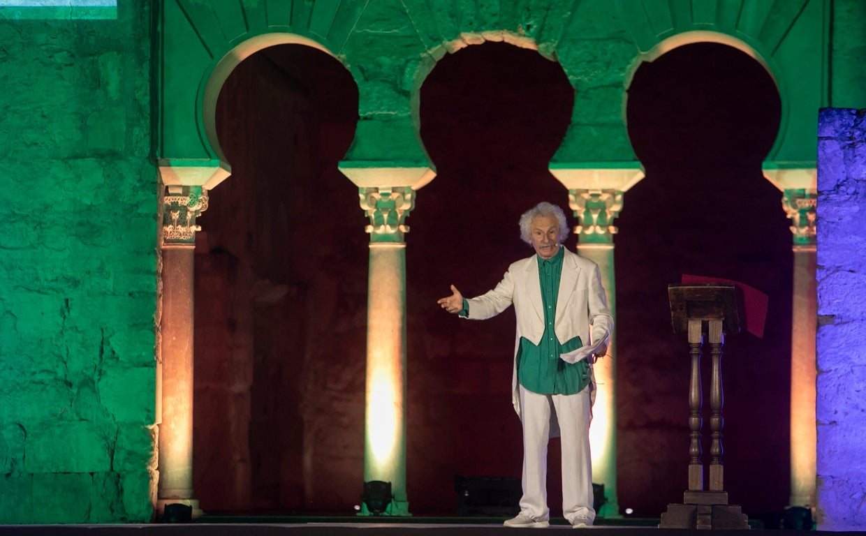 Rafael Álvarez 'El Brujo', durante su participación en la edición de Algarabía en 2021