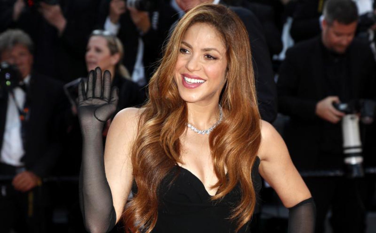 Shakira, recientemente durante una presentación en Cannes (Francia)
