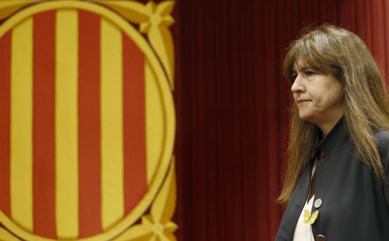 Borràs pide a los diputados de ERC y la CUP que deben votar su suspensión que actúen «en conciencia»