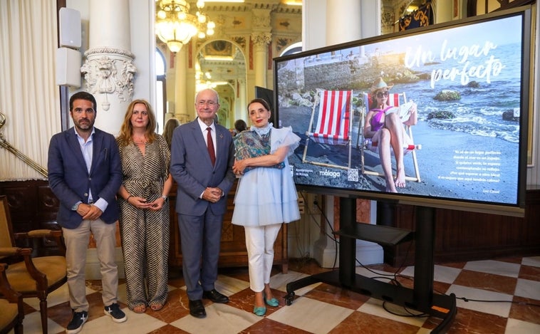 Luz Casal presta su voz a Málaga para ganar turistas