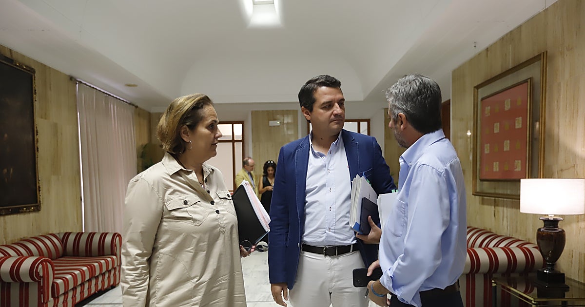 Blanca Torent, José María Bellido y Miguel Ángel Torrico