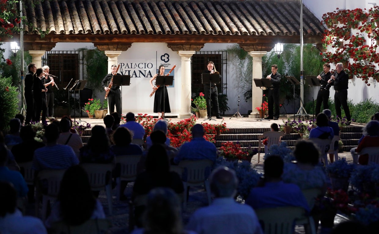 Imagen de un concierto en el Palacio de Viana
