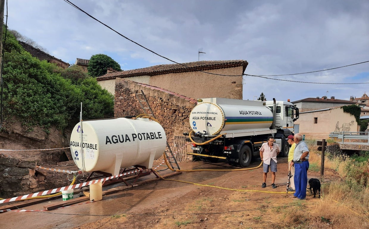 Cuando el agua tiene que llegar sobre ruedas