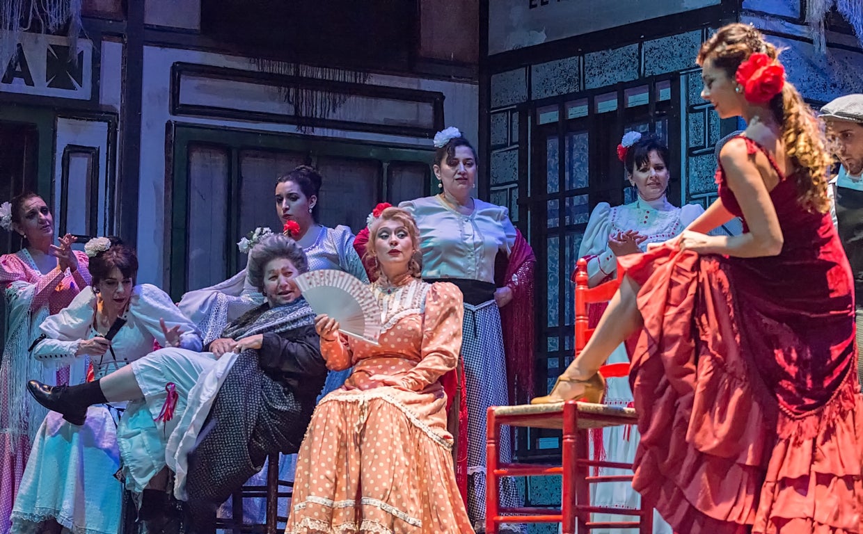 Una escena de 'La Verbena de La Paloma'