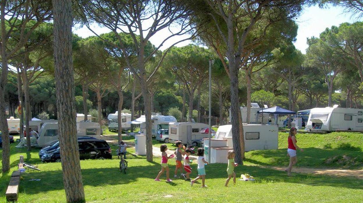 Los campings andaluces, llenos al recuperar al cliente extranjero tras dos años de pandemia