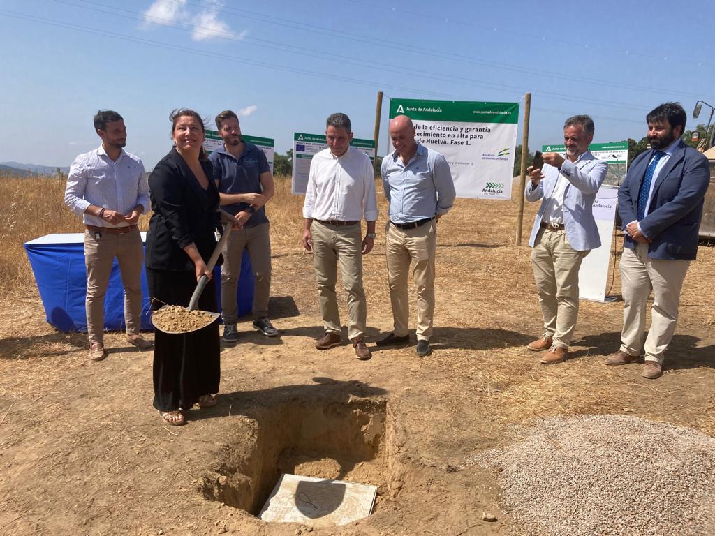 La Junta inicia las obras para el abastecimiento de agua en la Sierra de Huelva