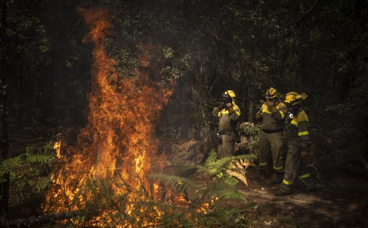 Incendio en Galicia