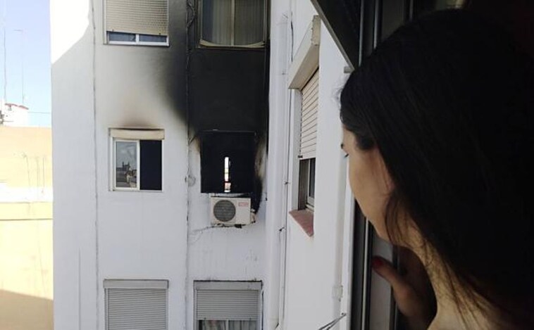 Dos mujeres mueren en un incendio en Valencia, una de ellas al saltar desde un séptimo piso huyendo del fuego
