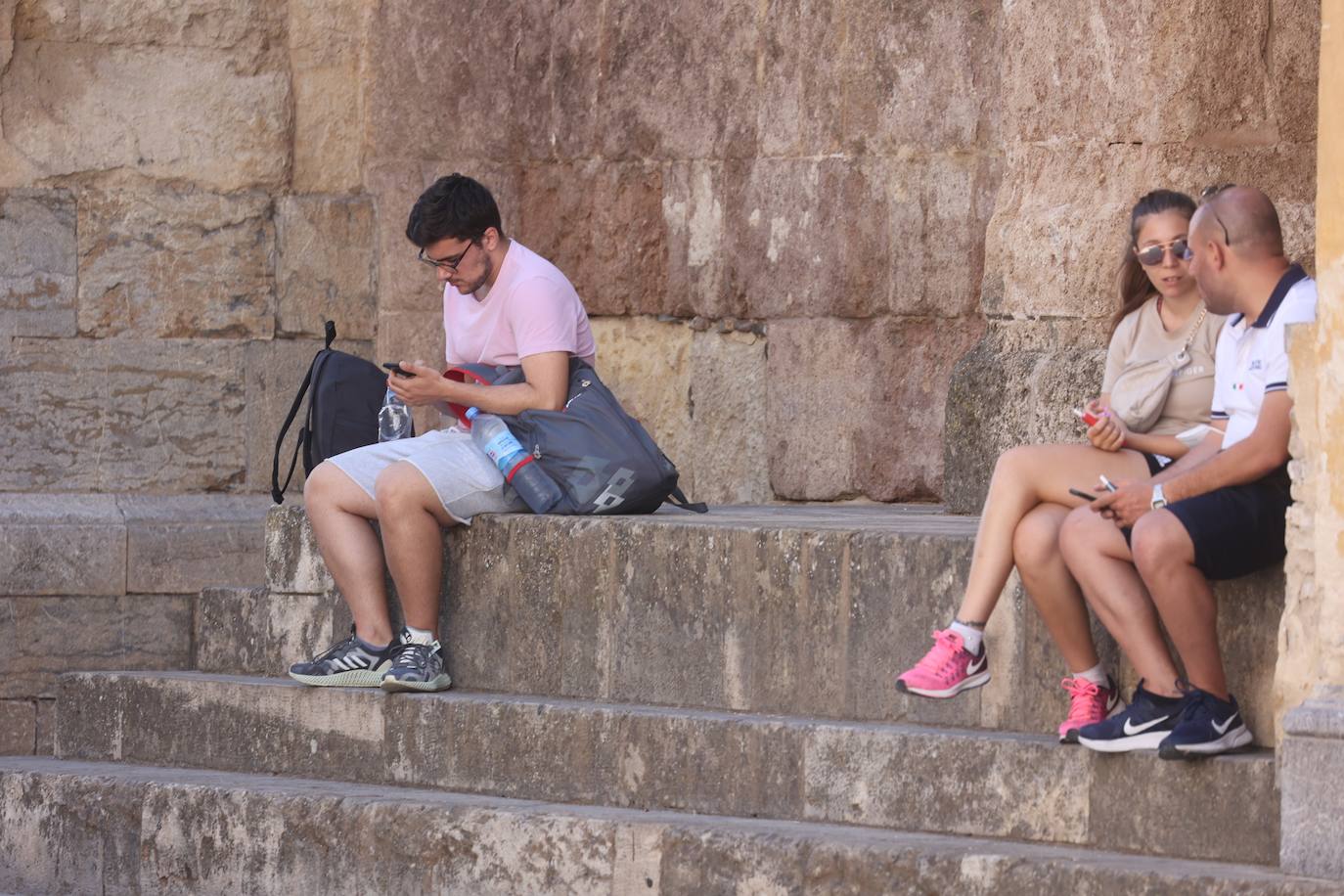 Los turistas en el último día del puente de agosto en Córdoba, en imágenes