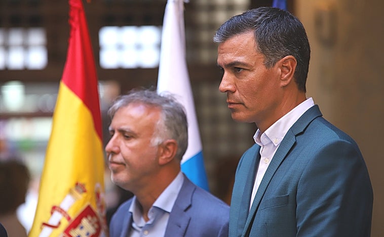 Sánchez azuza el enfrentamiento con el PP en un acto oficial