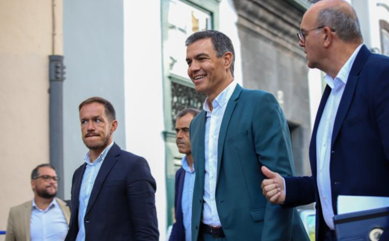 La visita de Pedro Sánchez a La Palma «no ha sido más que una nueva foto»