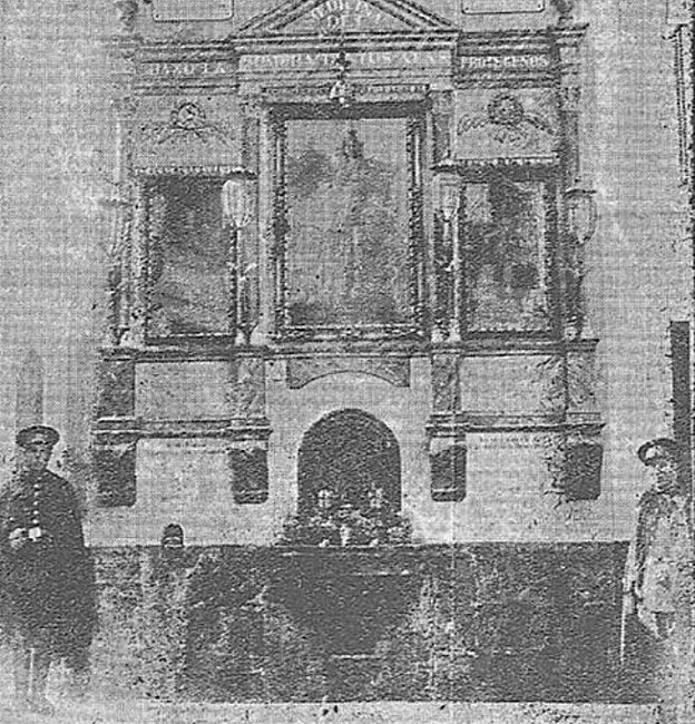 Imagen del retablo tras su reinauguración en 1937