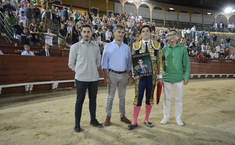 Miguel Losana, ganador del primer trofeo 'Domingo Ortega' de la Diputación de Toledo