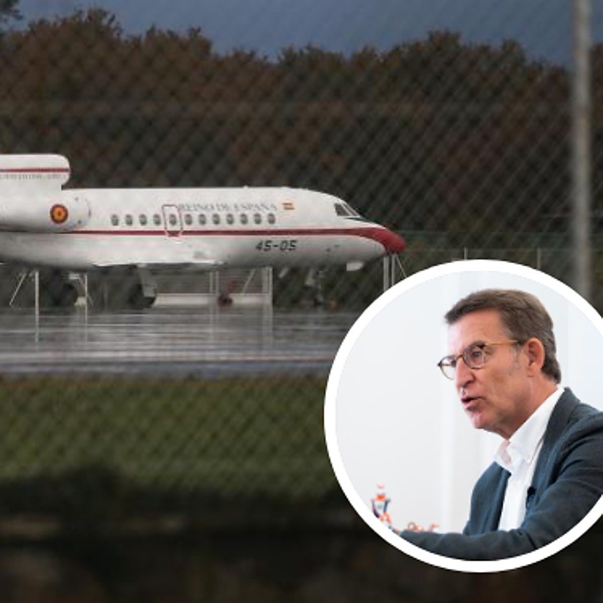 Feijóo anuncia un protocolo sobre el uso del Falcon si gobierna: «No lo usaré para un solo acto político de mi partido»