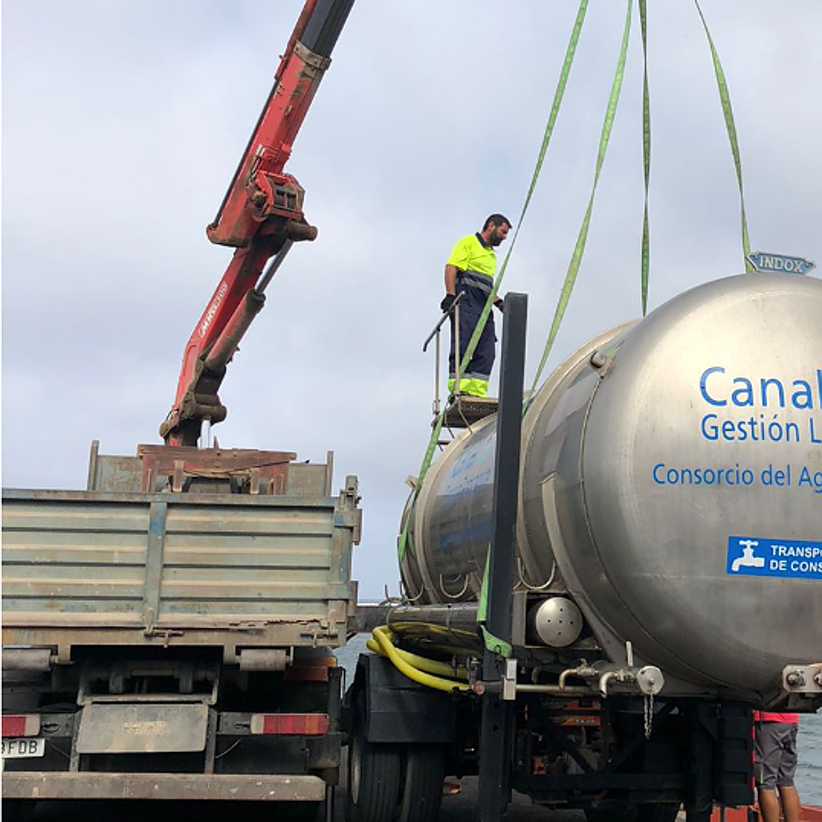La isla de La Graciosa, sin agua potable hasta nuevo aviso