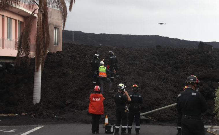 Volcán contra volcán: La Palma ya le ha ganado 7,5 kilómetros a Cumbre Vieja