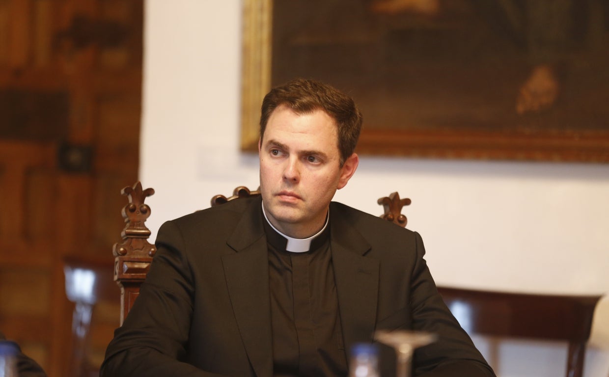 El sacerdote diocesano Antonio Jesús Morales Fernández en Córdoba