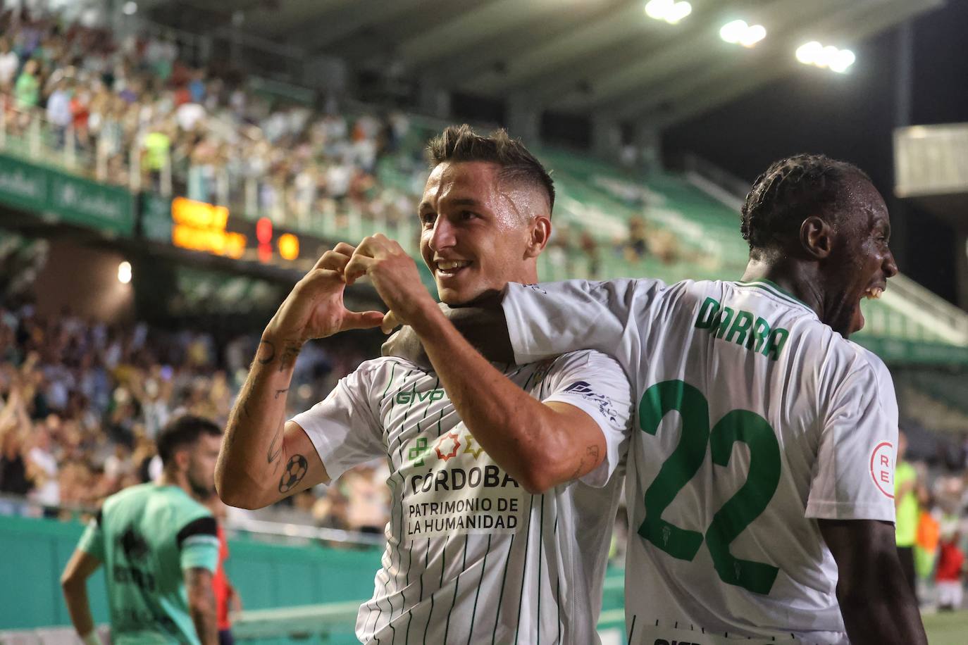 La alegría de la goleada del Córdoba CF a Unionistas, en imágenes