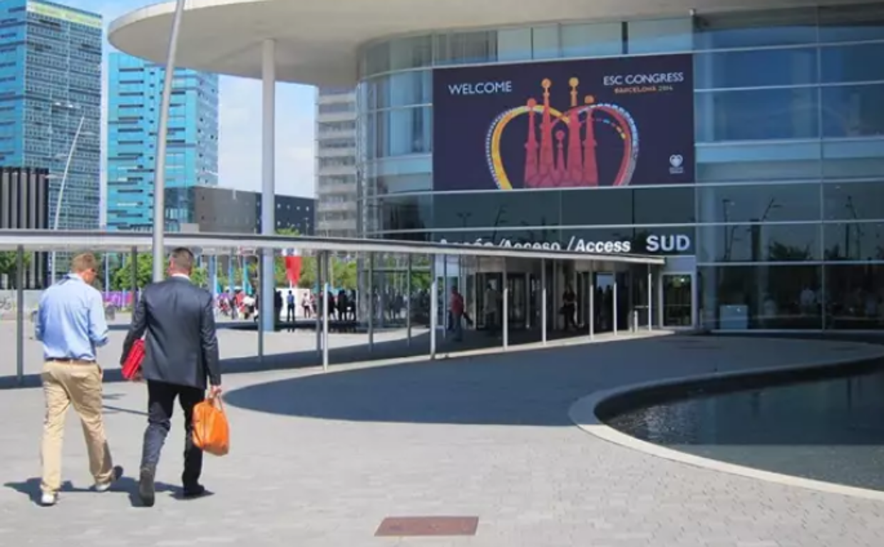 ESC Congress en el recinto Gran Via de Fira de Barcelon