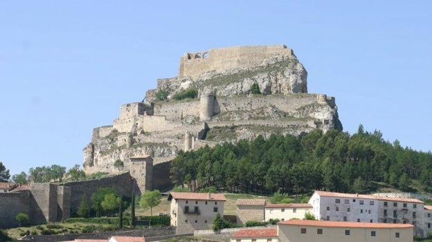 Imagen de archivo del castillo de Morella (Castellón)