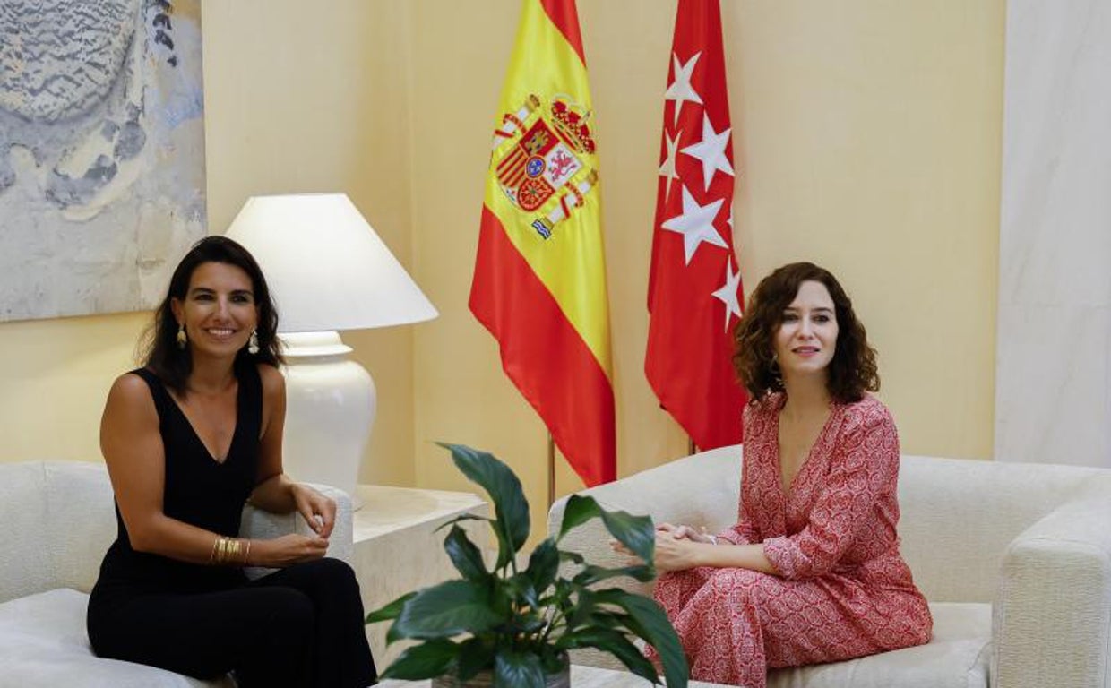 PP y Vox, de acuerdo en menos impuestos y gastos, allanan el pacto de presupuestos en Madrid