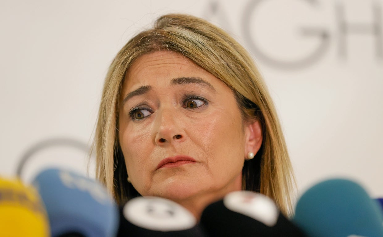 Imagen de la madre de Marta Calvo tomada este jueves