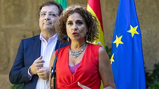 La ministra de Hacienda y Función Pública y vicesecretaria general del PSOE, María Jesús Montero