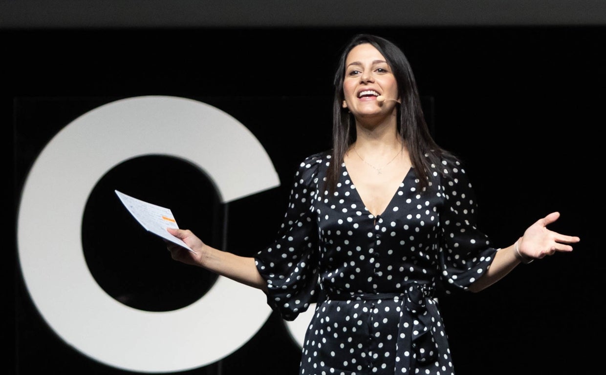 La líder de Ciudadanos, Inés Arrimadas, en una imagen de archivo