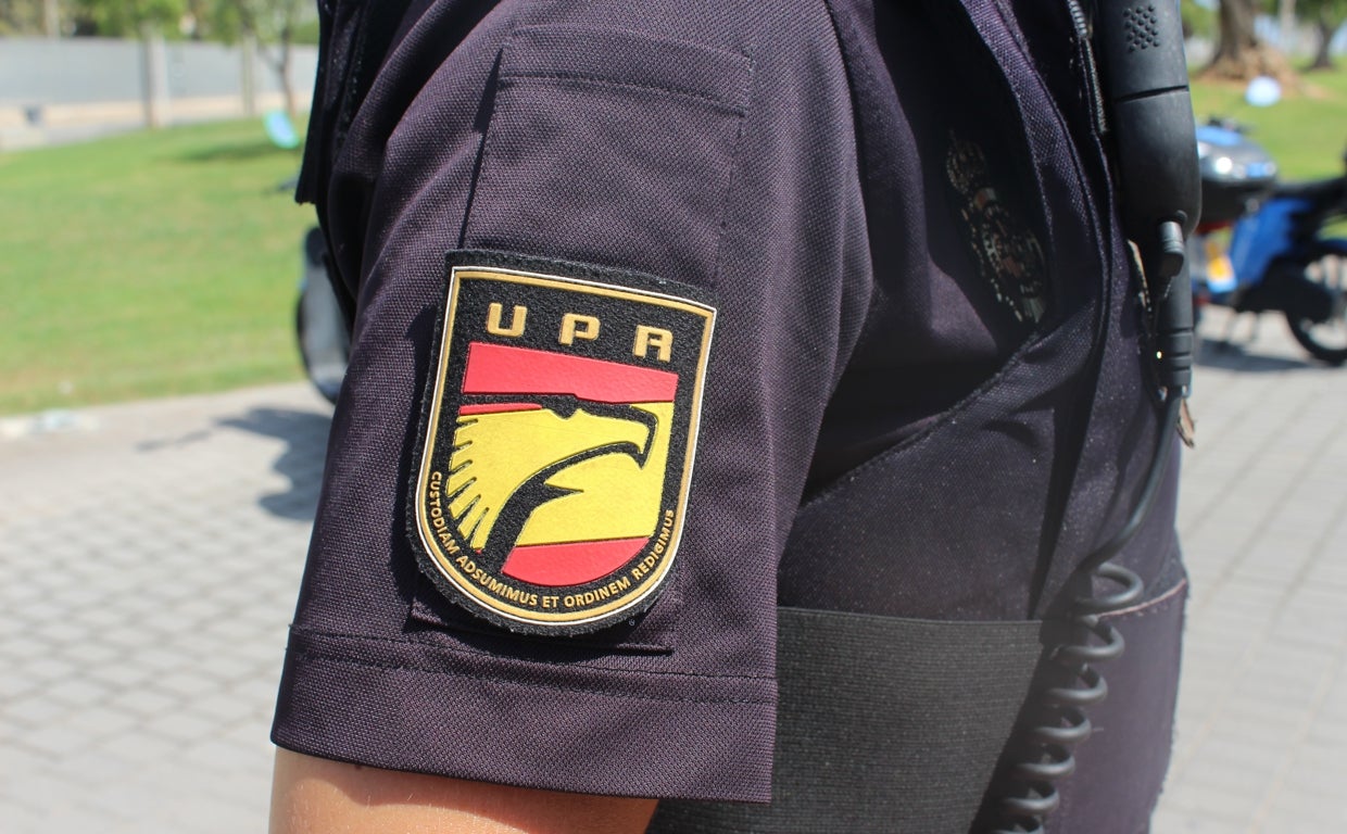 Imagen de recurso de un agente de la Policía Nacional