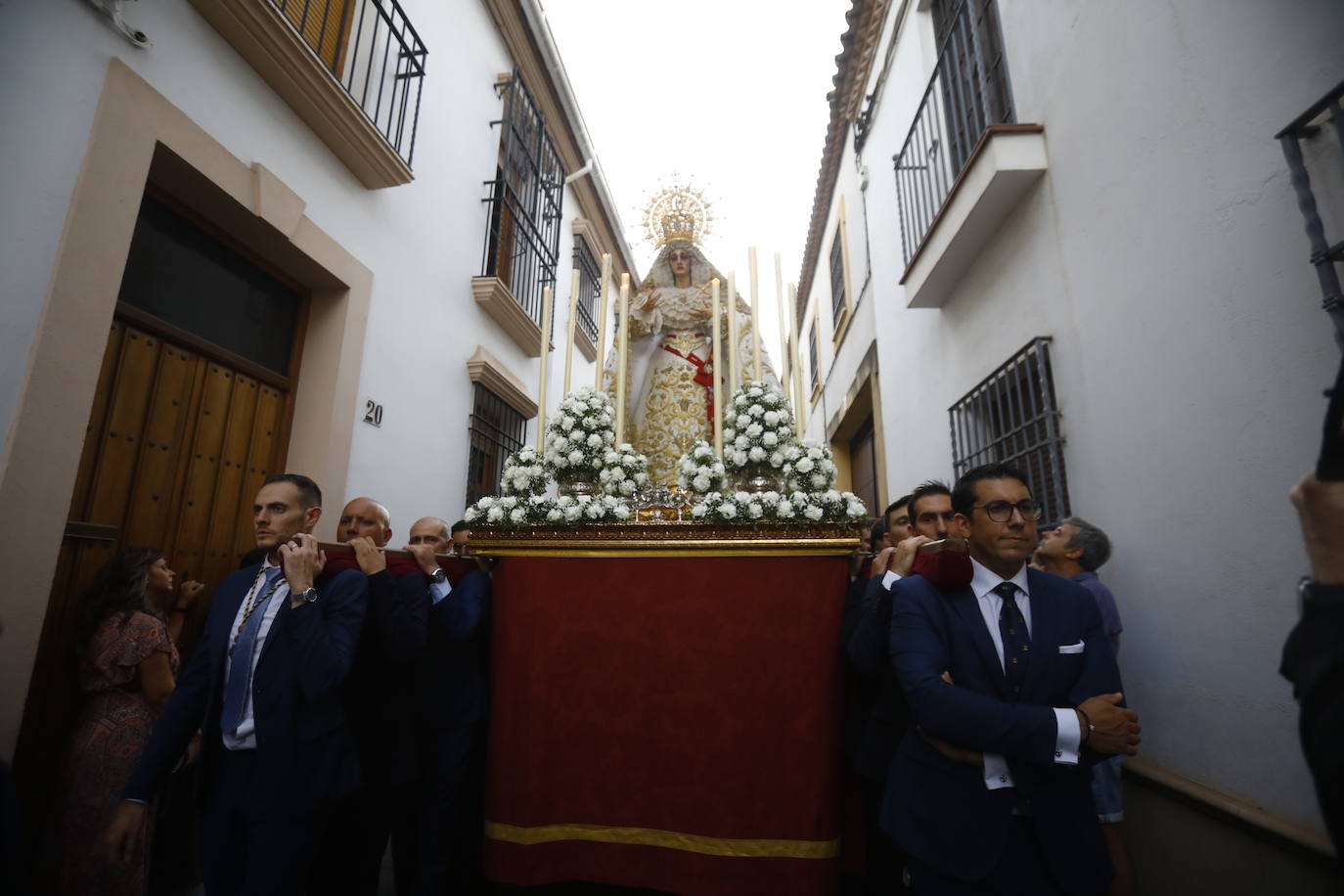 El regreso de la Virgen de la Merced de Córdoba, en imágenes