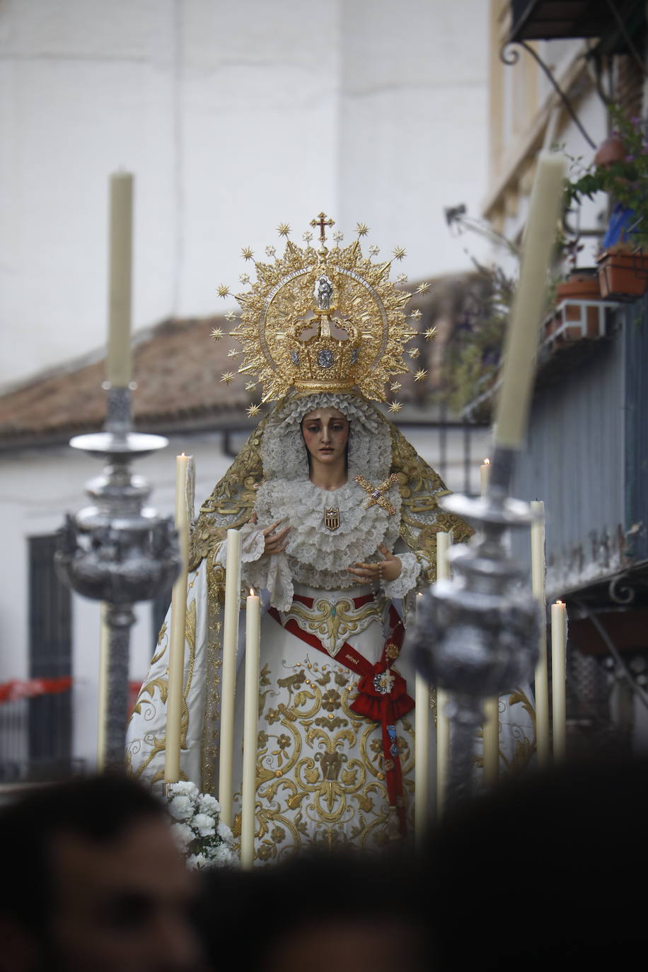 El regreso de la Virgen de la Merced de Córdoba, en imágenes