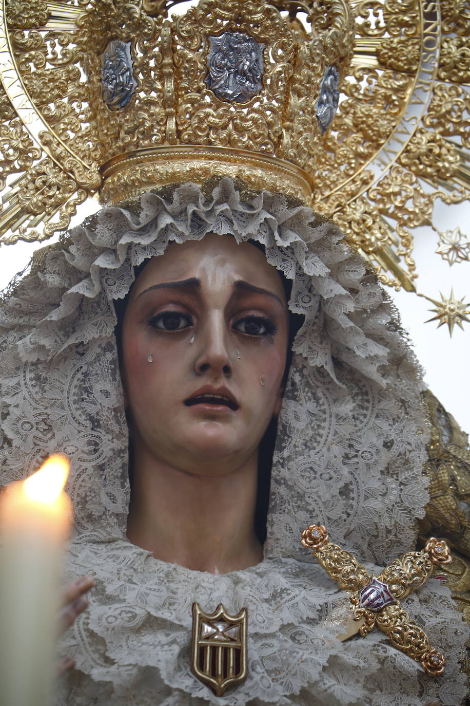 El regreso de la Virgen de la Merced de Córdoba, en imágenes