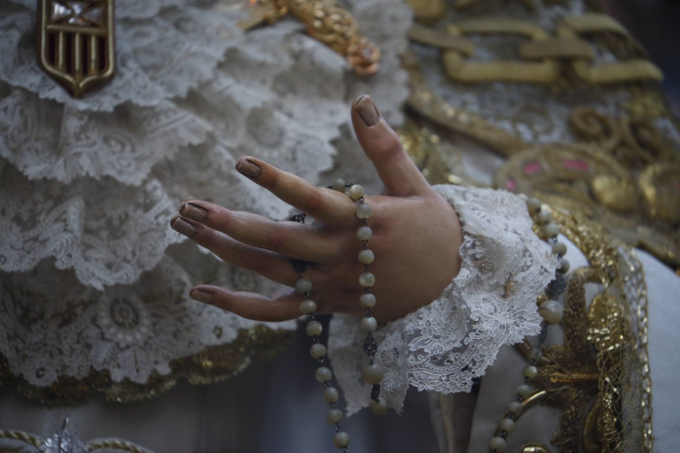 El regreso de la Virgen de la Merced de Córdoba, en imágenes