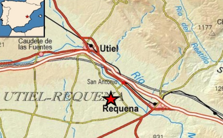 Un terremoto de 2,9 grados sacude la localidad valenciana de Requena