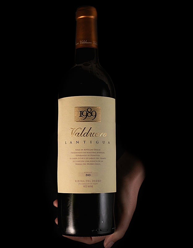 Botella de Valduero Lantigua 1989