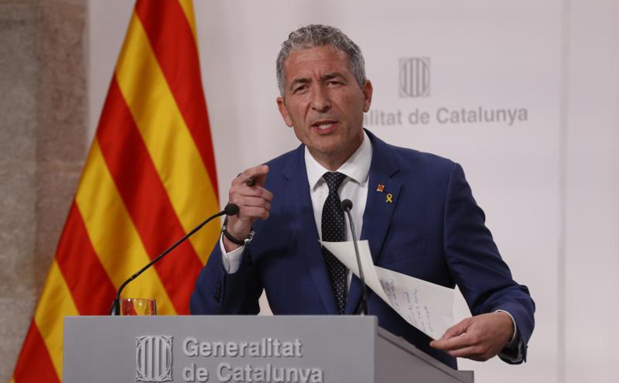El consejero de Educación, Josep Gonzàlez-Cambray