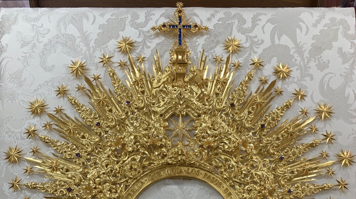 La diadema de la Virgen de la Estrella de Córdoba ya es una realidad en plata sobredorada