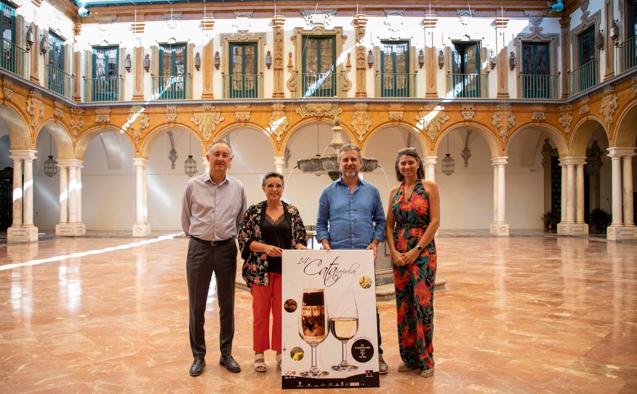 Presentación en Diputación de la cata de vinos de Aguilar de la Frontera