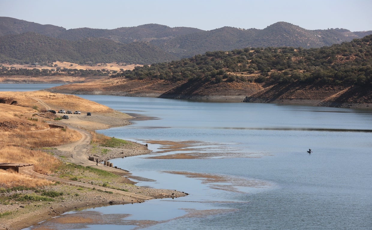 Estado del pantano de San Rafael de Navallana