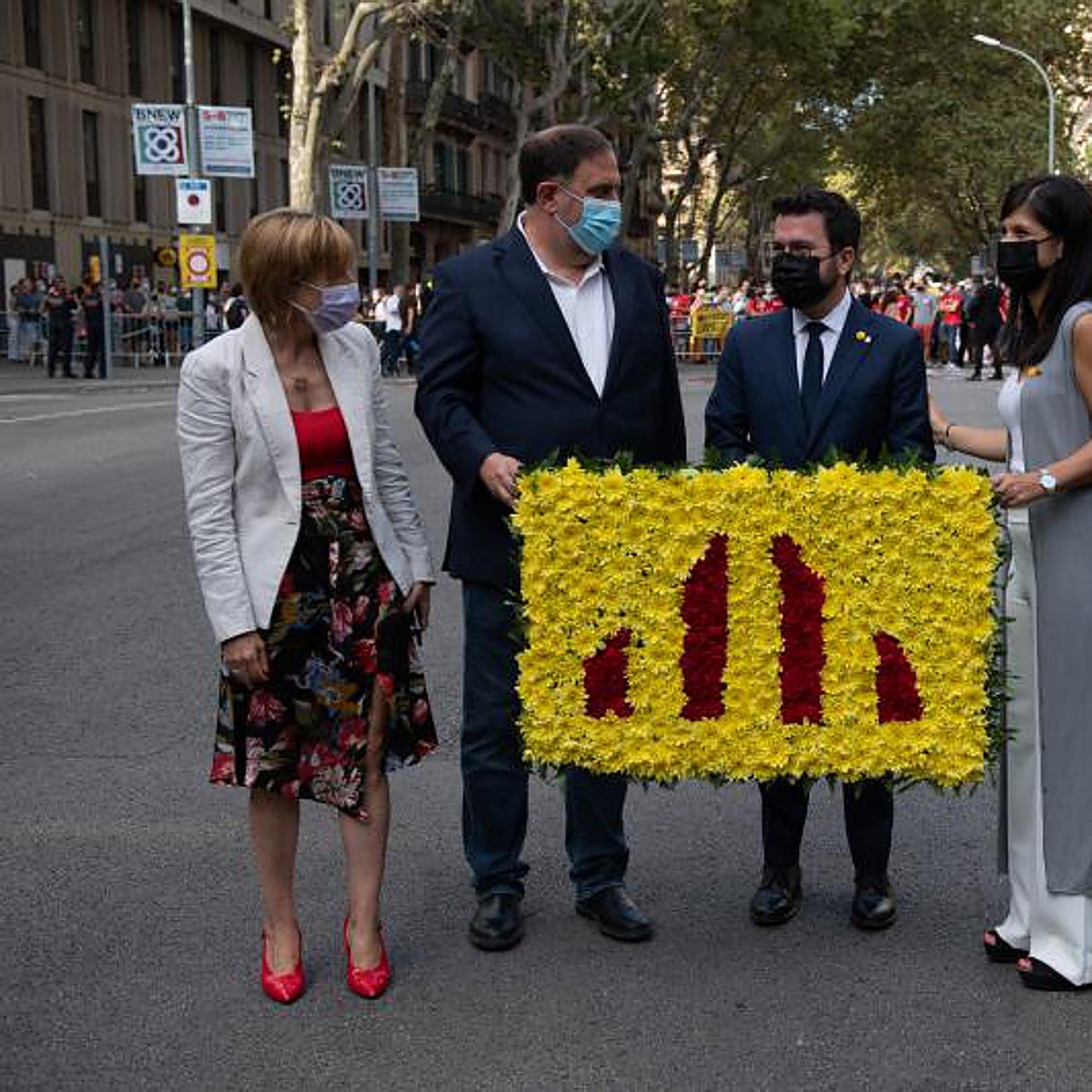 El independentismo más radical expulsa a ERC y a medio Govern de la Diada