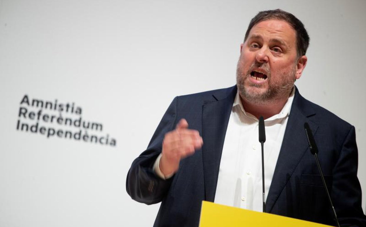 El líder de ERC, Oriol Junqueras