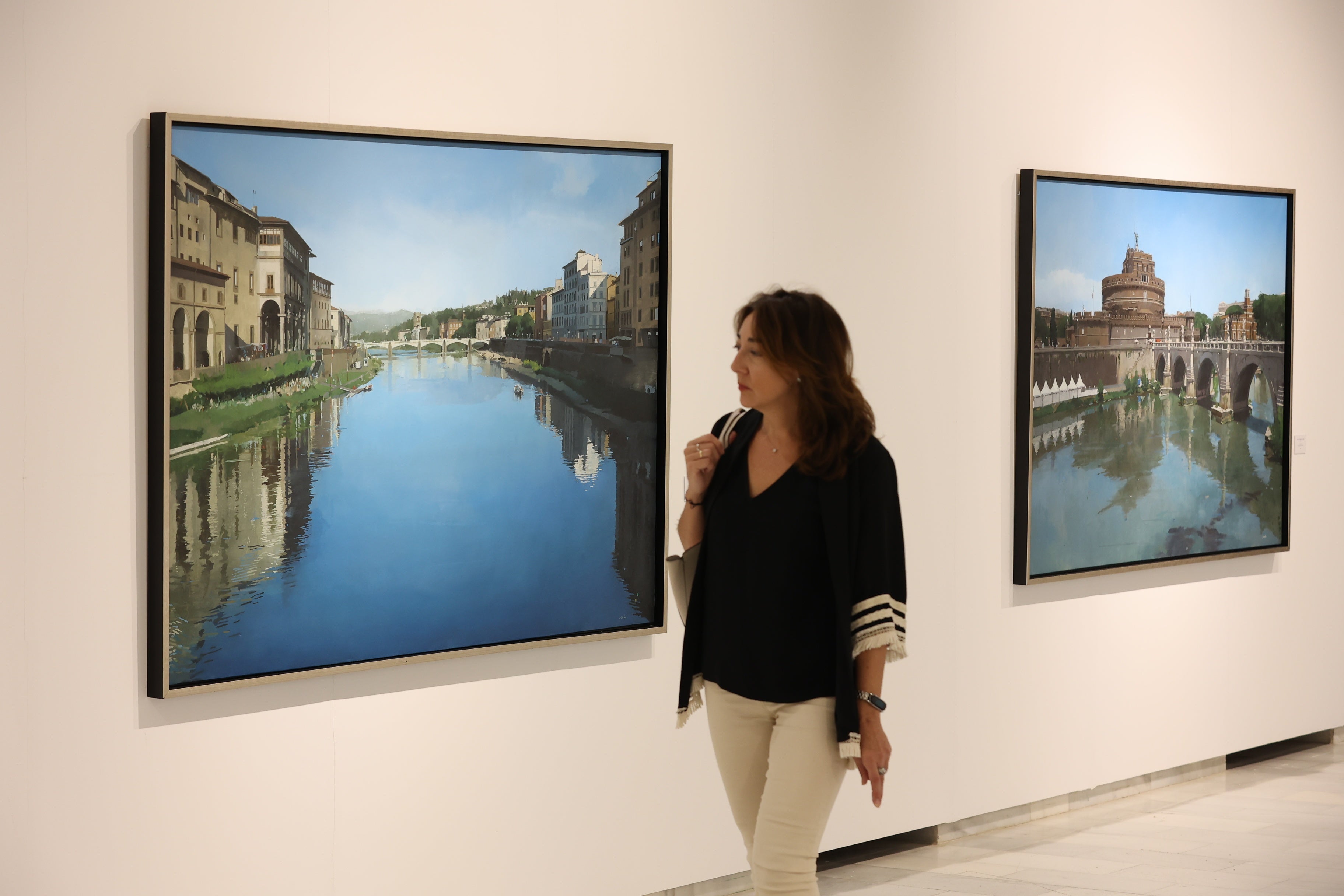 La exposición de pintura de Francisco Escalera en Córdoba, en imágenes