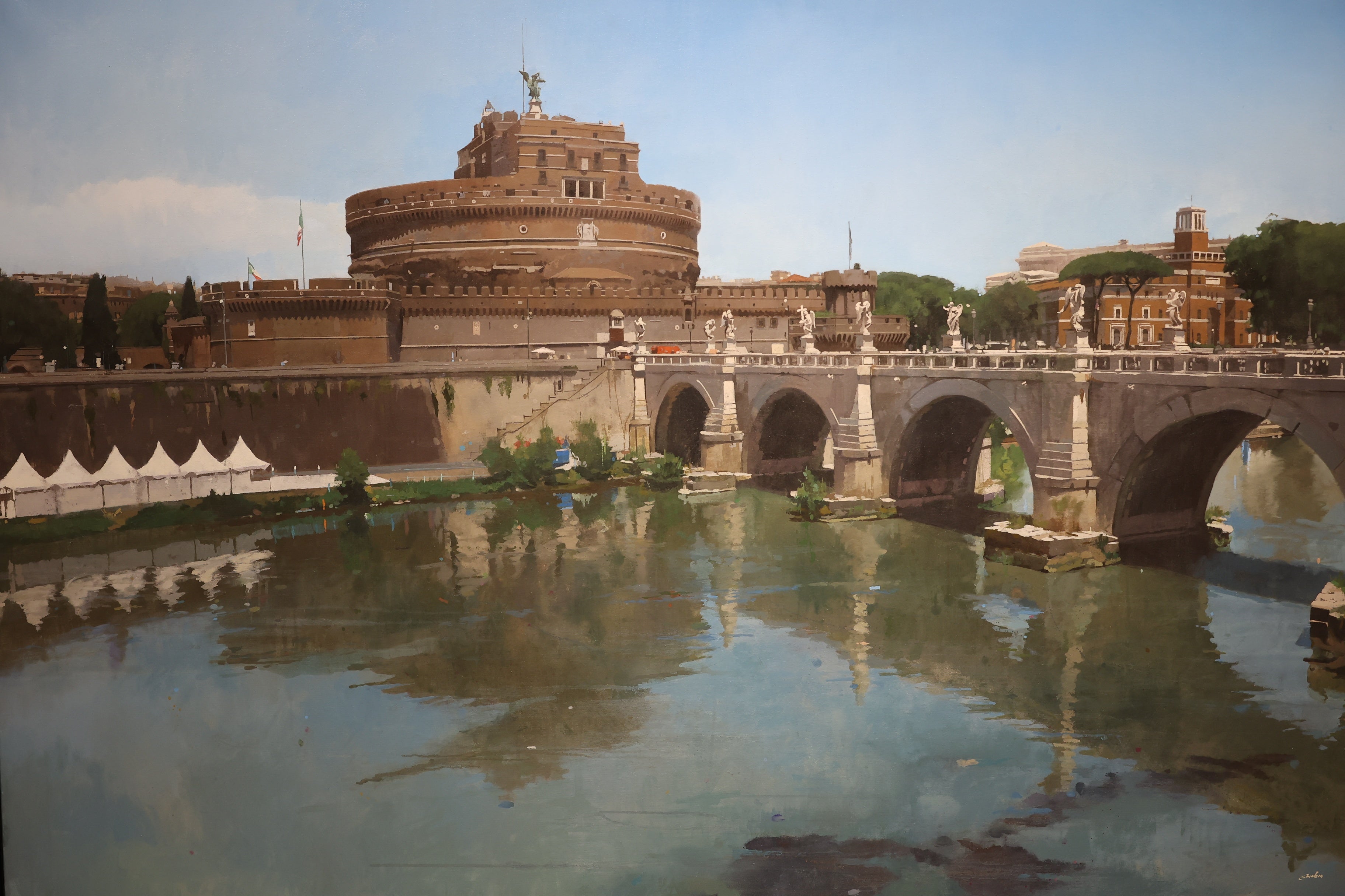 La exposición de pintura de Francisco Escalera en Córdoba, en imágenes