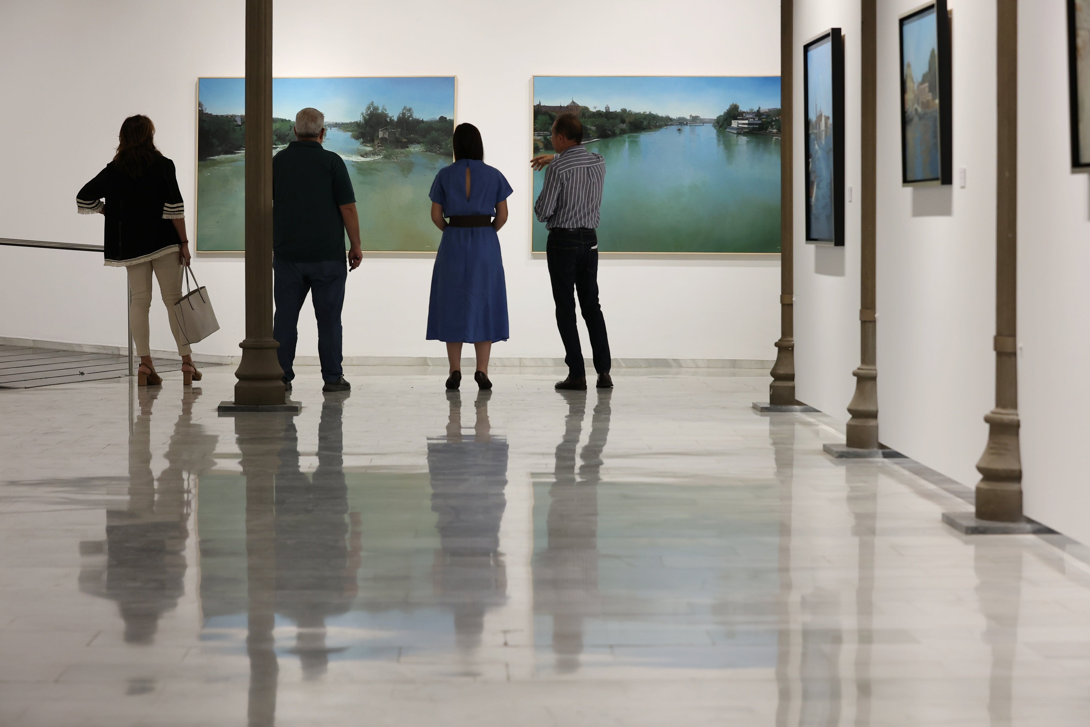 La exposición de pintura de Francisco Escalera en Córdoba, en imágenes