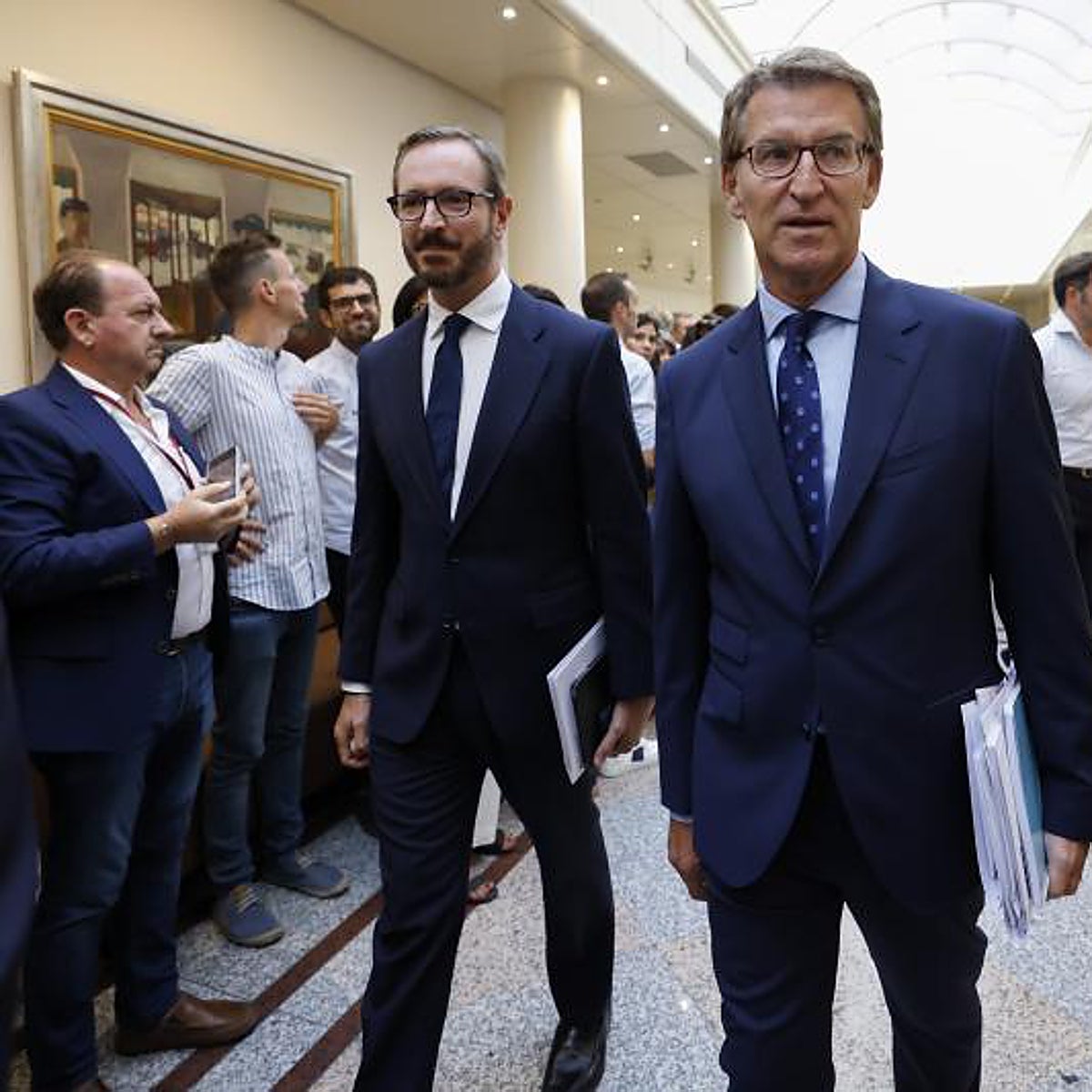 Feijóo a Sánchez: «Decir que a mí me han puesto las empresas es un insulto a la democracia española»