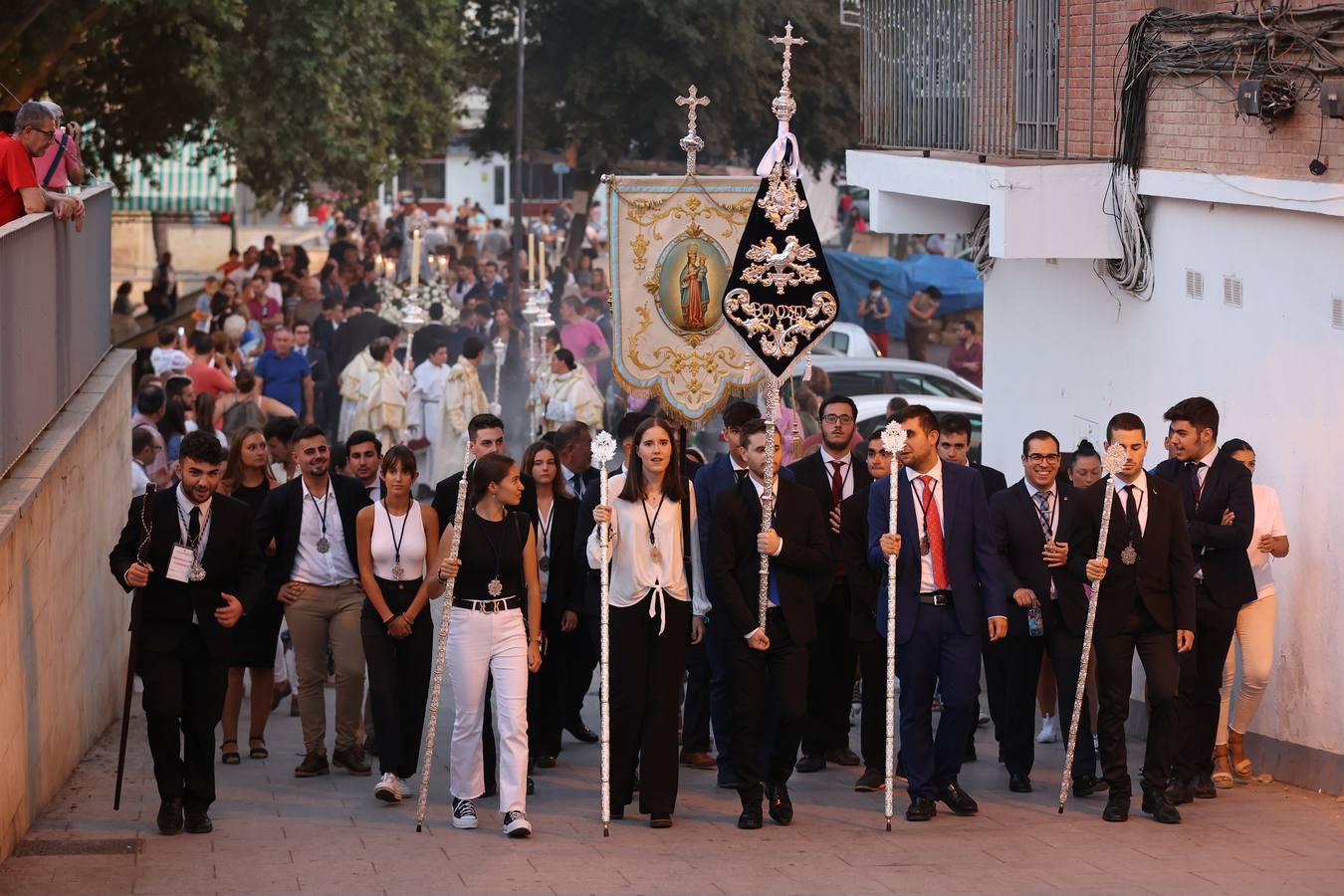 El traslado de la Virgen de la Fuensanta de Córdoba, en imágenes