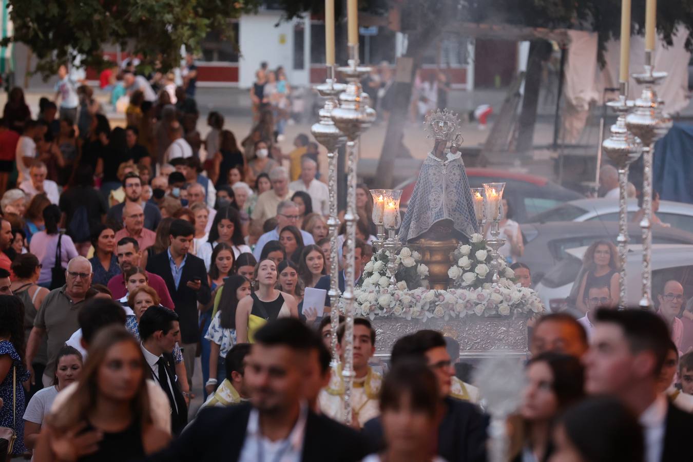 El traslado de la Virgen de la Fuensanta de Córdoba, en imágenes