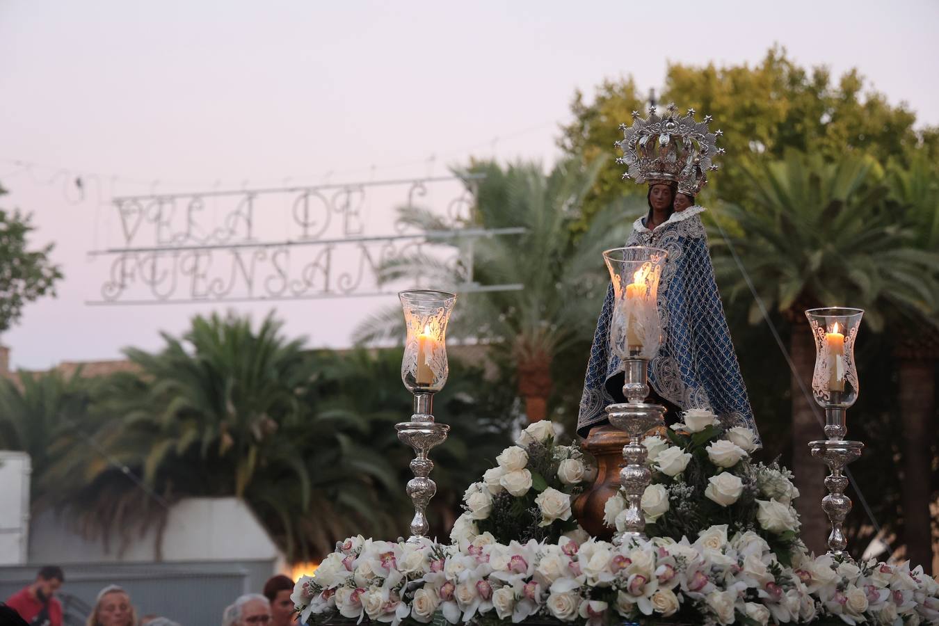 El traslado de la Virgen de la Fuensanta de Córdoba, en imágenes