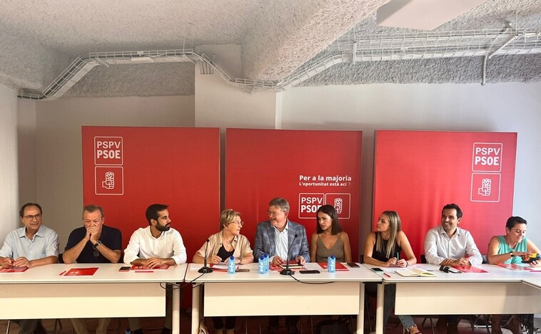 El PSPV-PSOE celebra sus primarias en municipios de más de 20.000 habitantes hasta el 27 de octubre